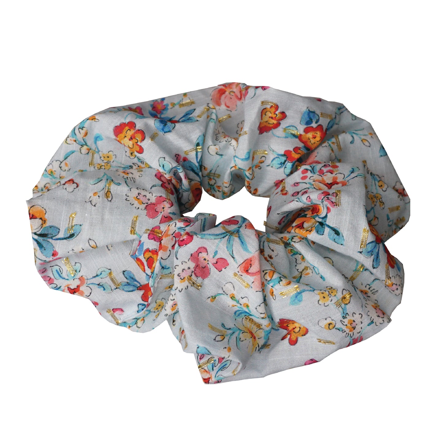 Floral Scrunchie