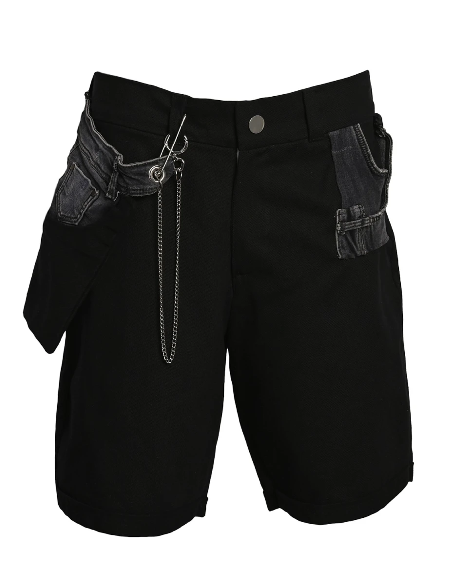 Bull Denim Up-worked Short