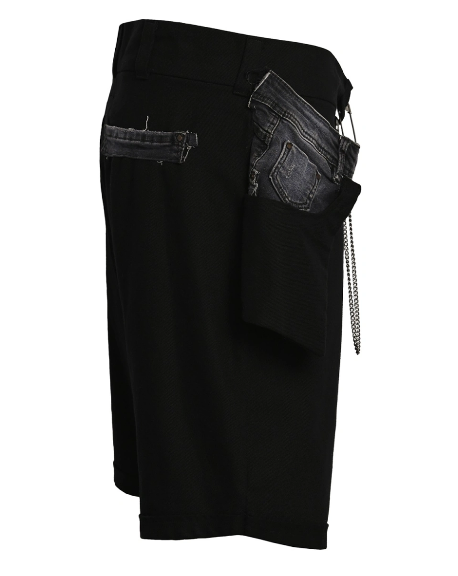 Bull Denim Up-worked Short