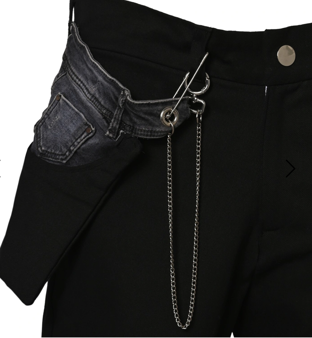 Bull Denim Up-worked Short