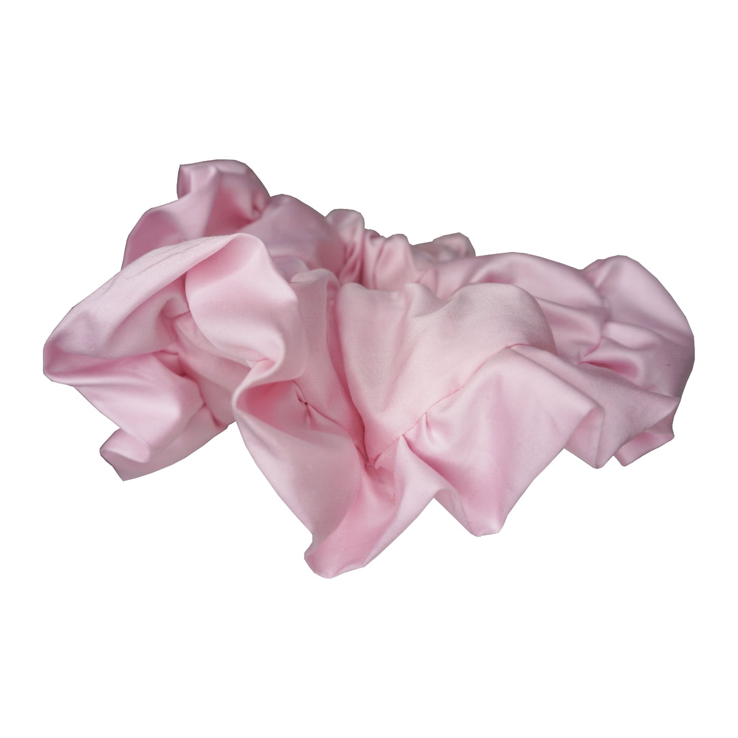 Light Pink Ruffle Scrunchie