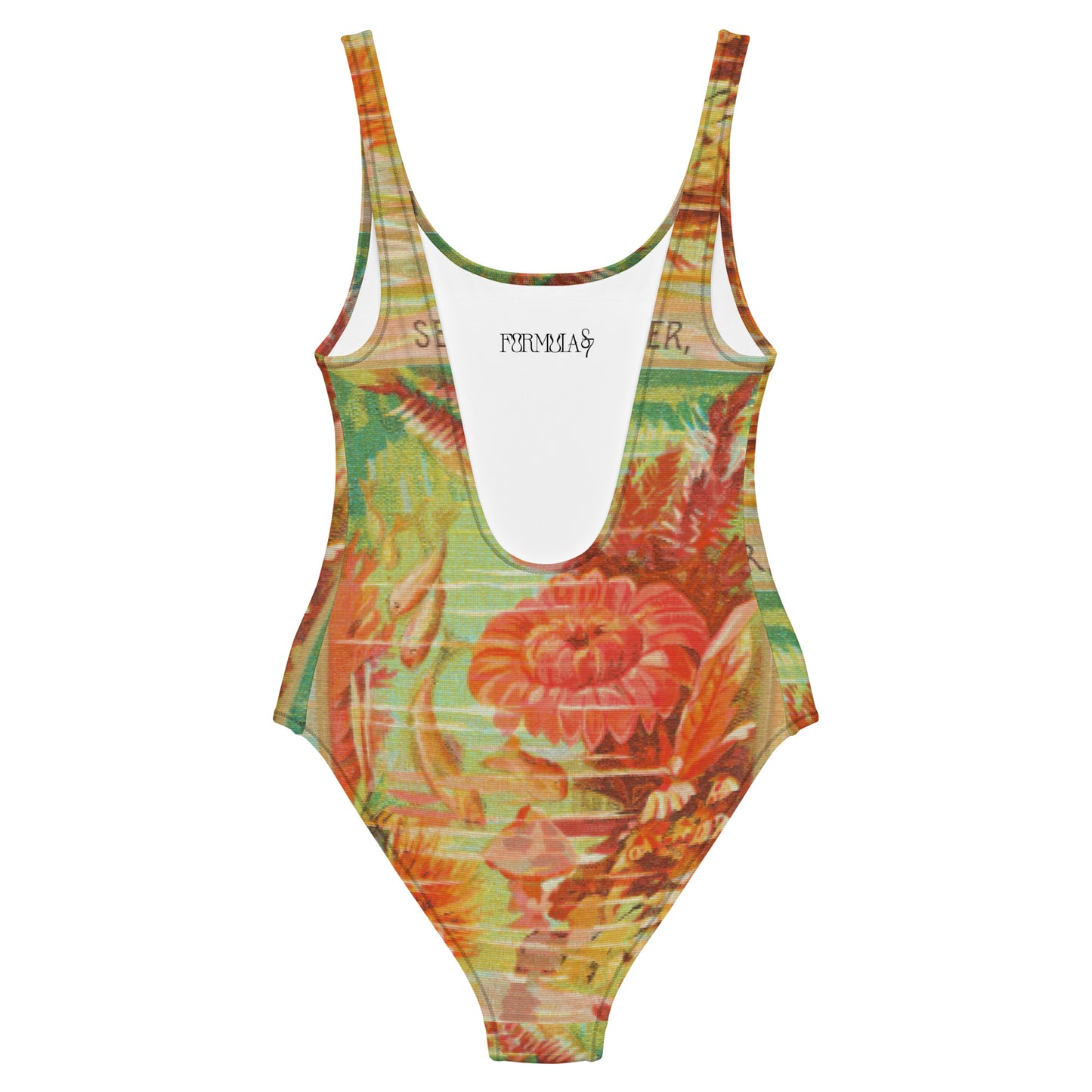Sea Flower One-Piece Swimsuit