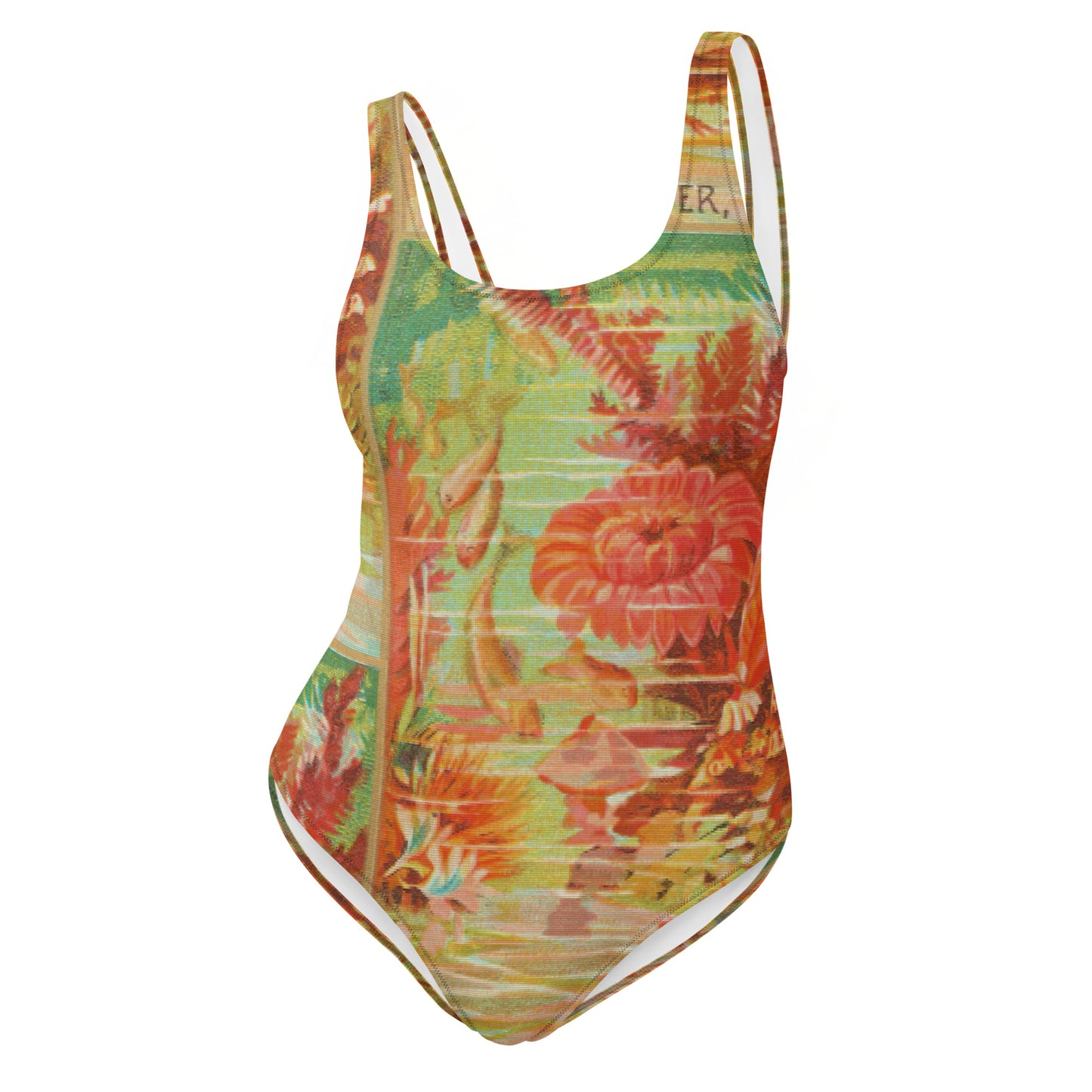 Sea Flower One-Piece Swimsuit