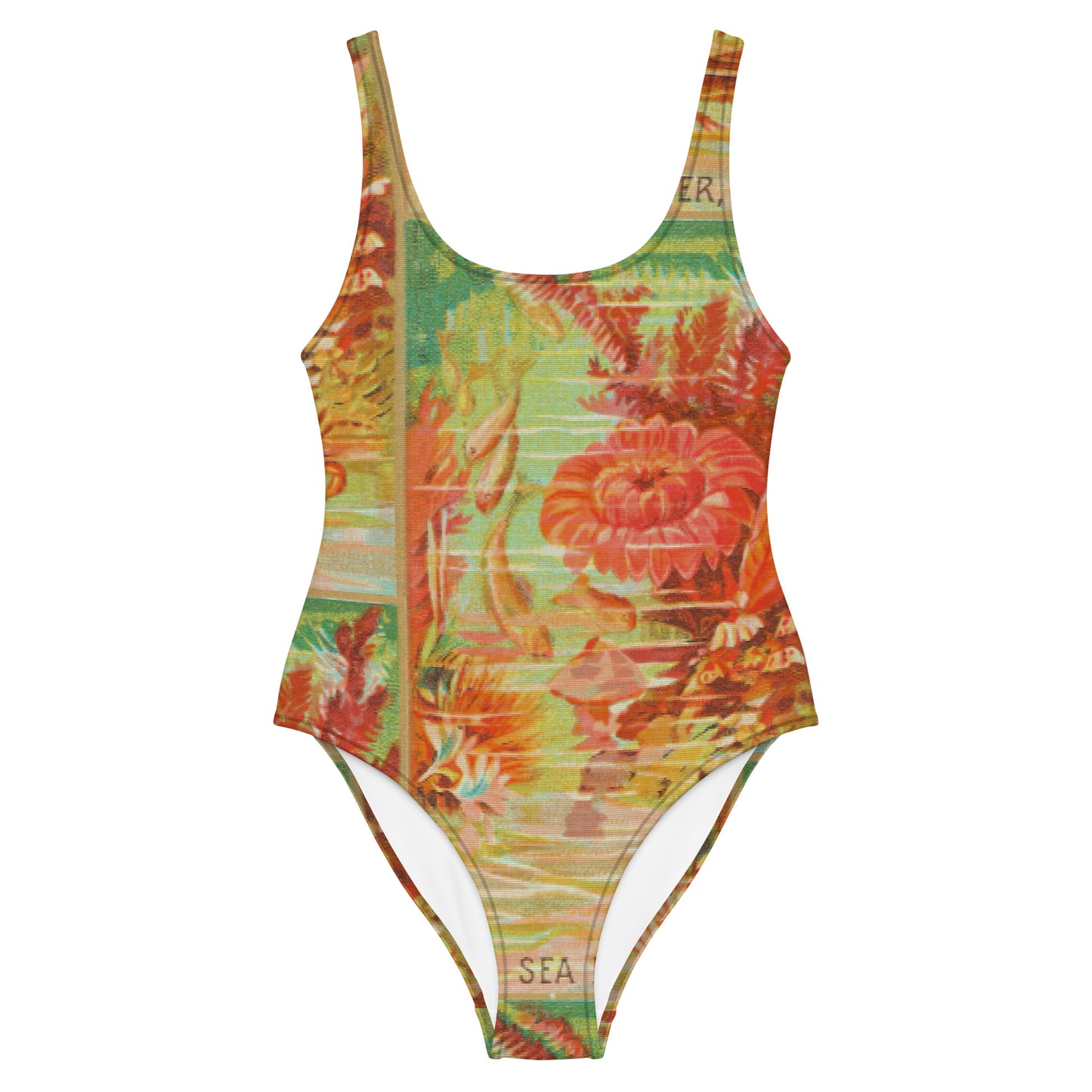 Sea Flower One-Piece Swimsuit
