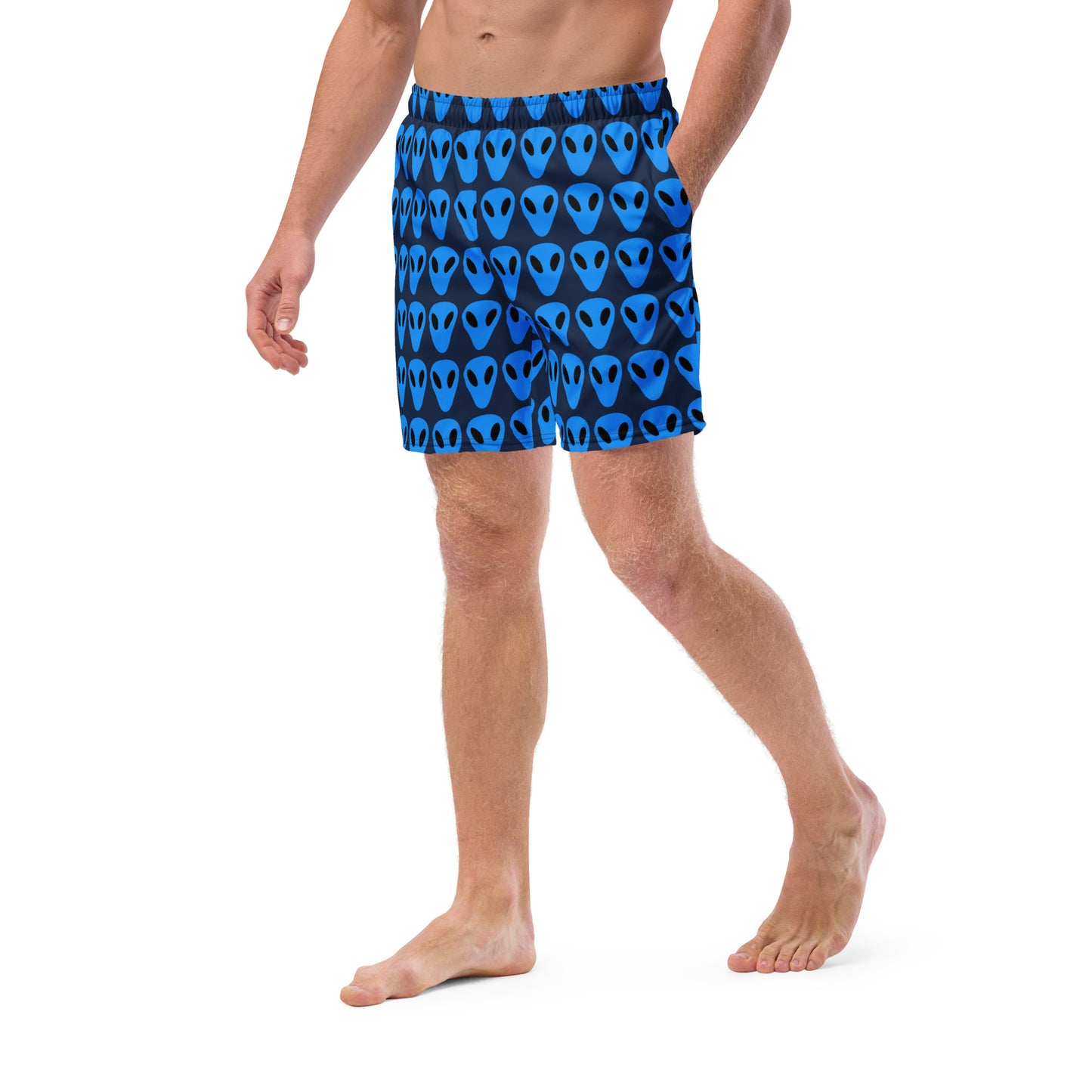 Blue Alien Men's swim trunks