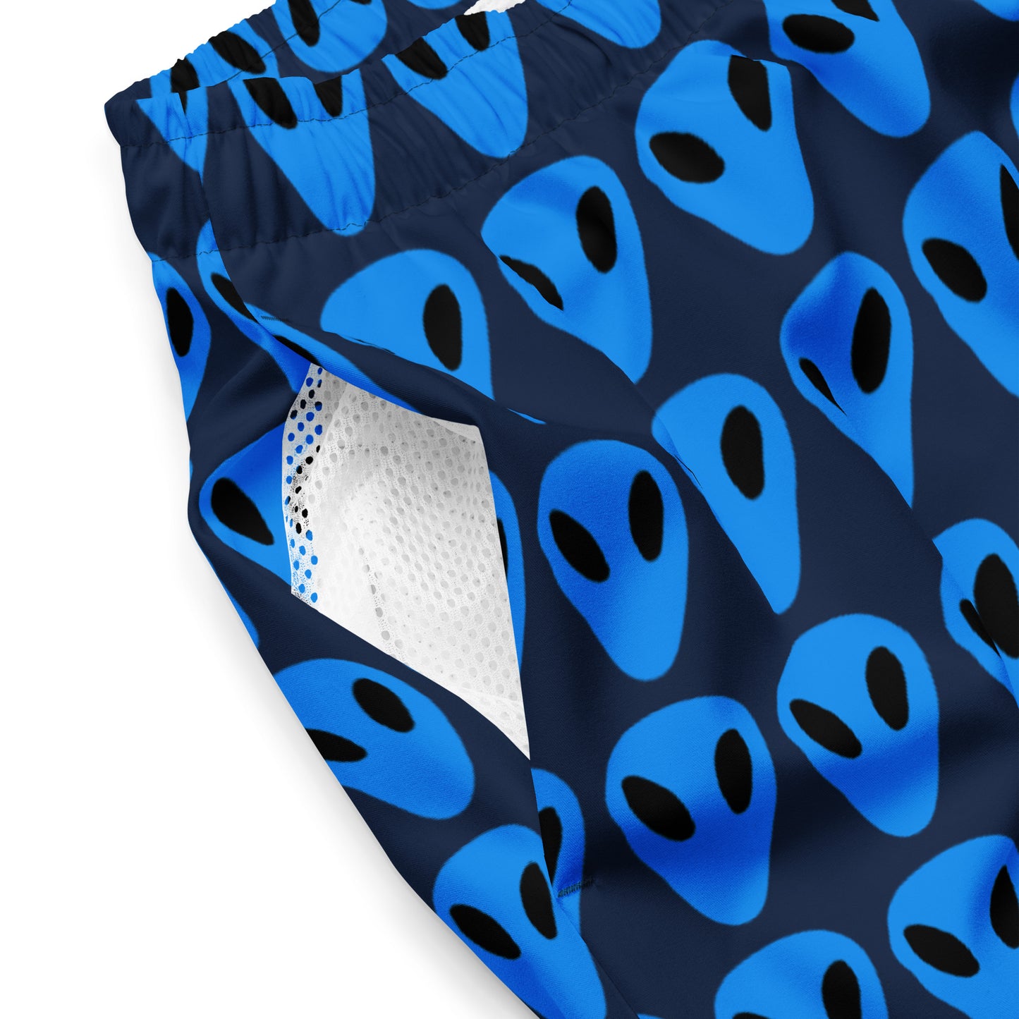 Blue Alien Men's swim trunks