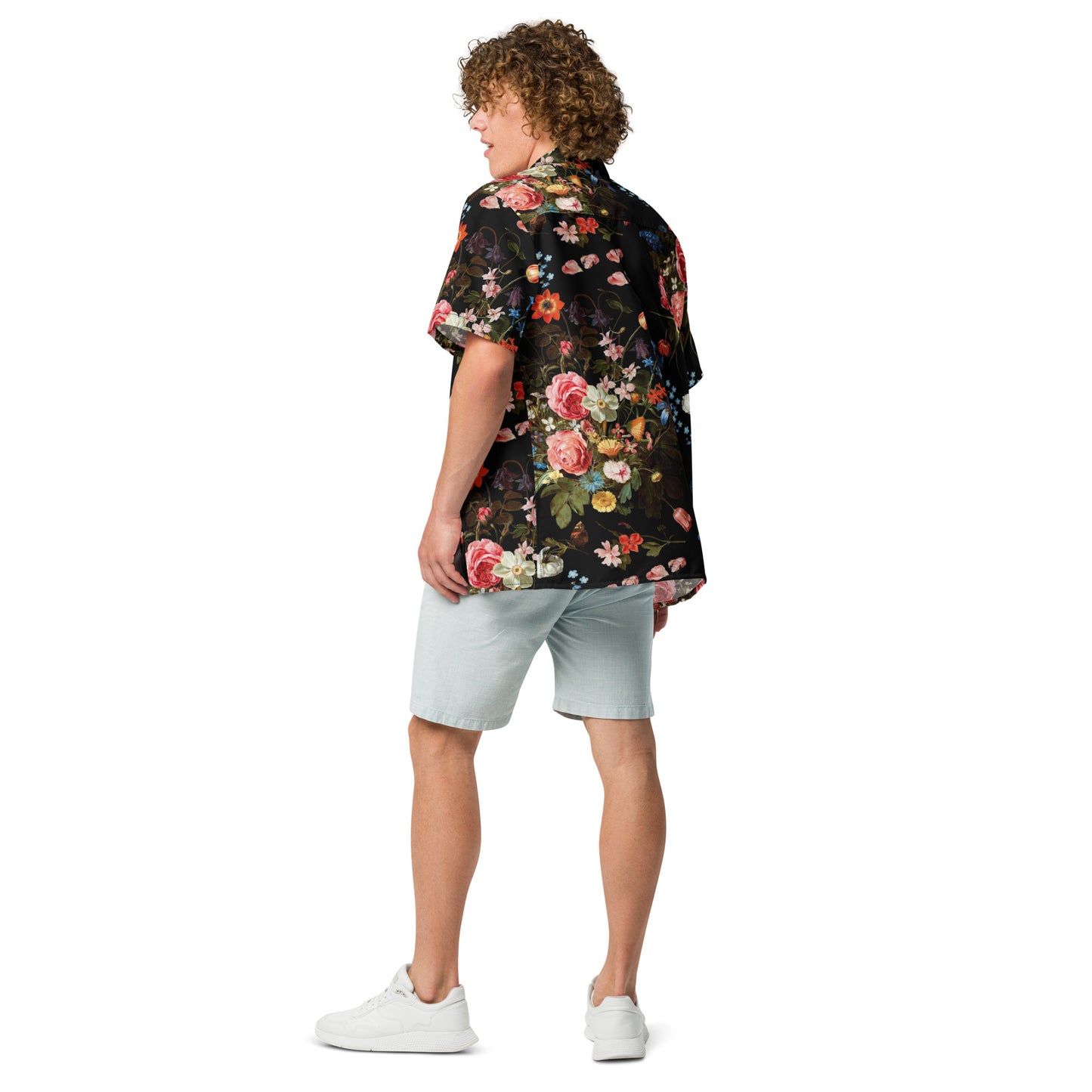 Botanical Bliss Print Unisex Button Down Shirt