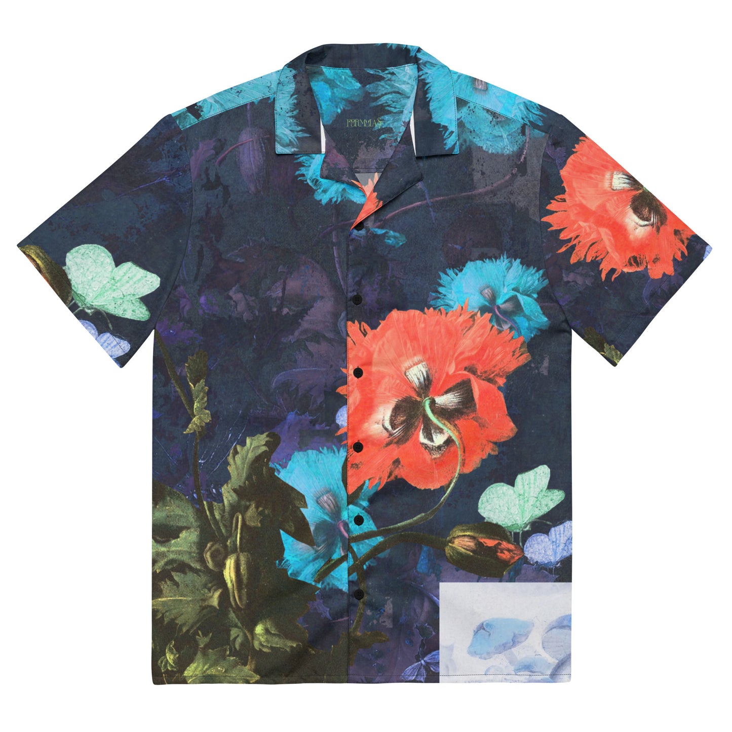Exquisite Floral Unisex button down shirt
