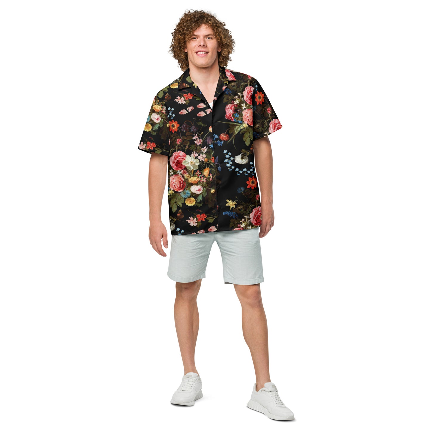 Botanical Bliss Print Unisex Button Down Shirt