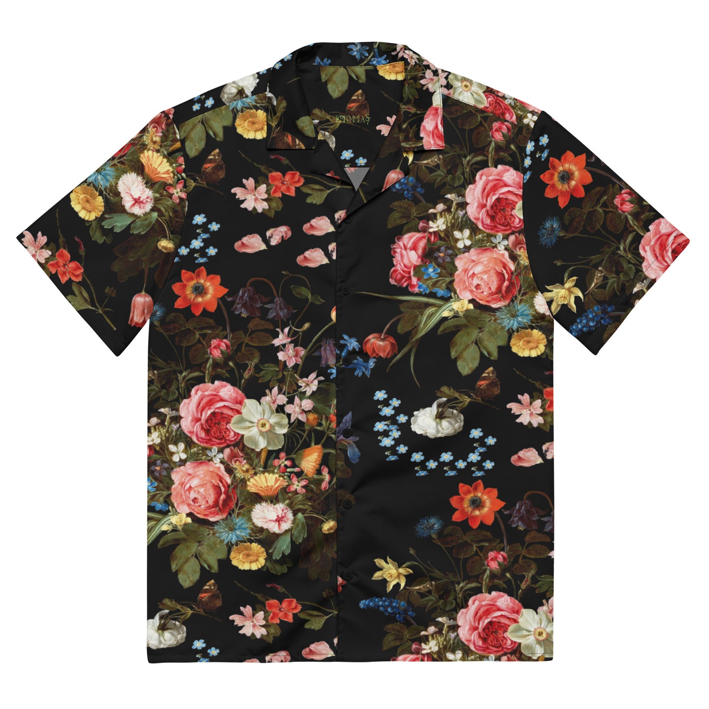 Botanical Bliss Print Unisex Button Down Shirt
