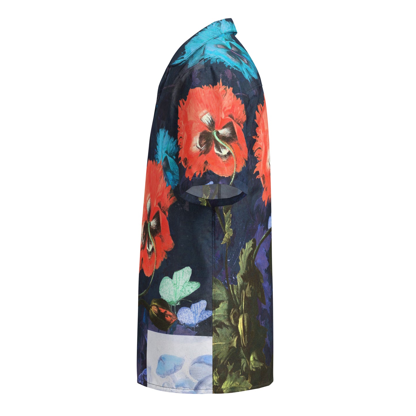 Exquisite Floral Unisex button down shirt
