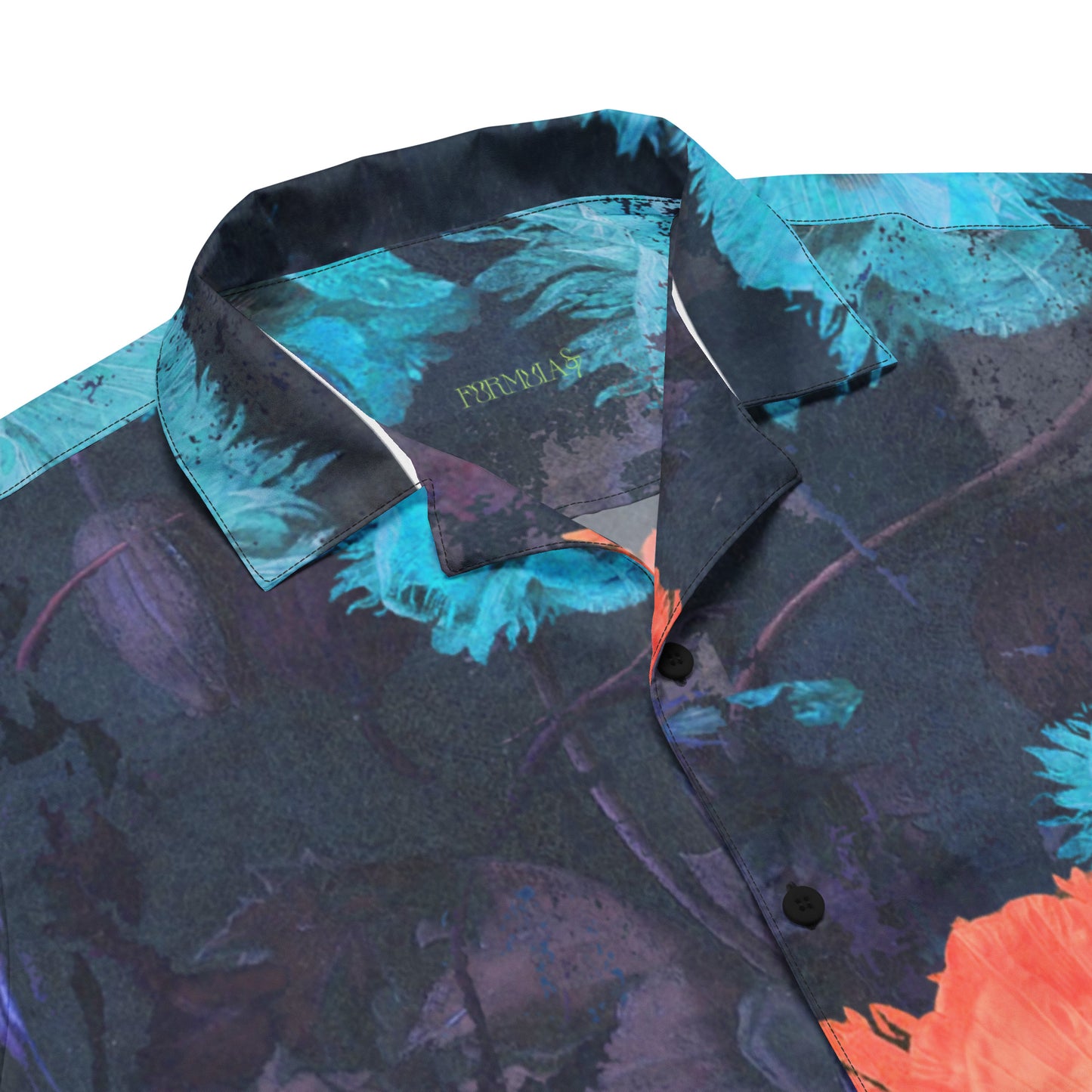 Exquisite Floral Unisex button down shirt