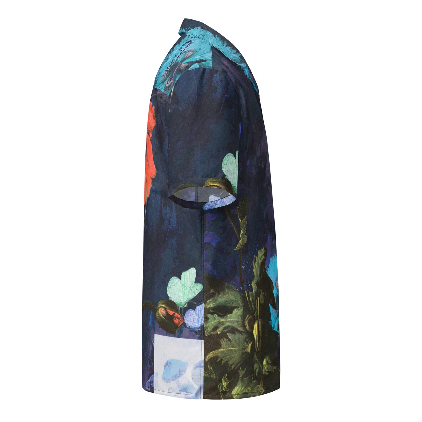 Exquisite Floral Unisex button down shirt