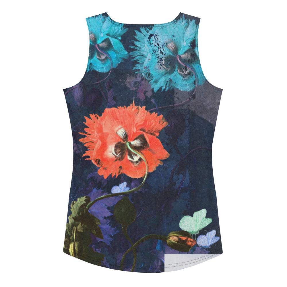 Exquisite Floral Tank Top