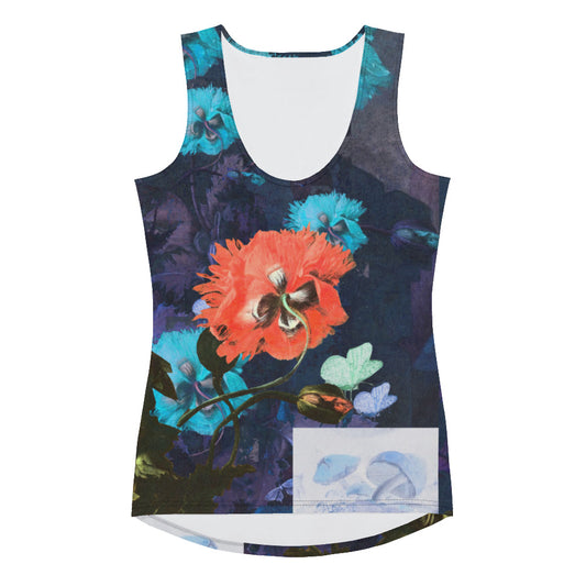 Exquisite Floral Tank Top