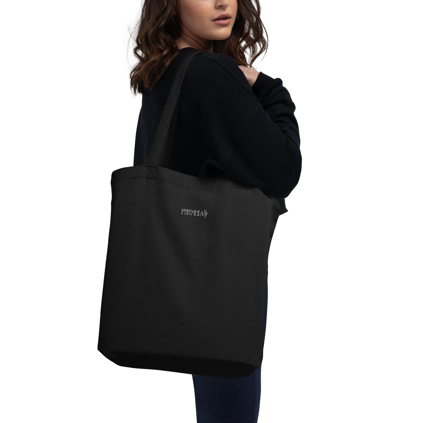 "Groceries" Floral Bouquet Eco Tote Bag