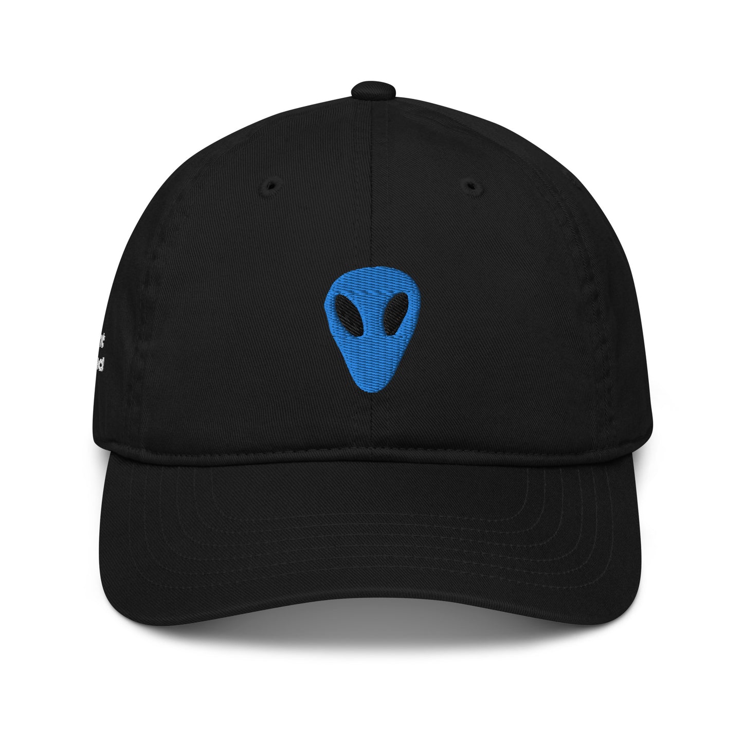 Blue Alien I thought you looked familiar Organic Cotton Dad Hat