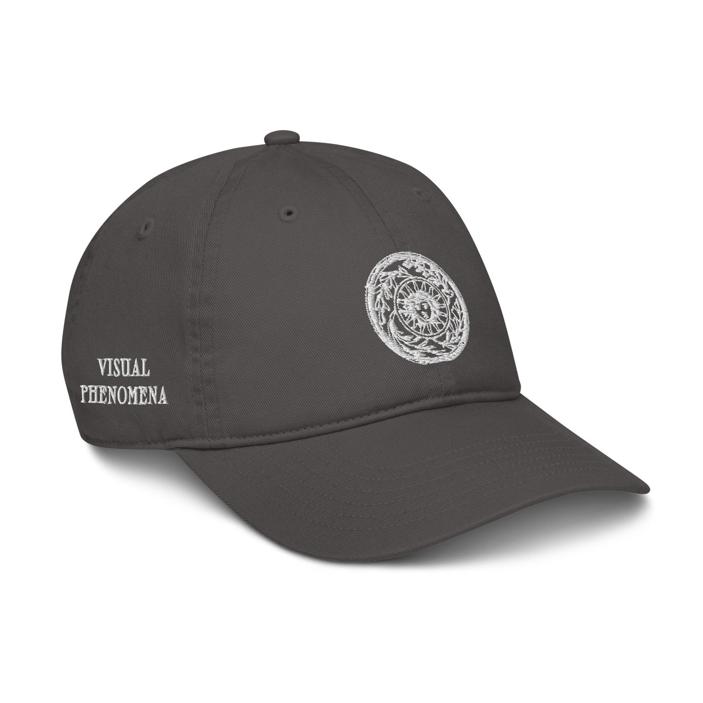 Medusa Sun Medallion Visual Phenomena Organic Cotton dad hat