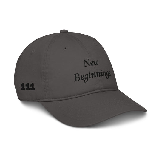 New Beginnings Organic Cotton Dad Hat