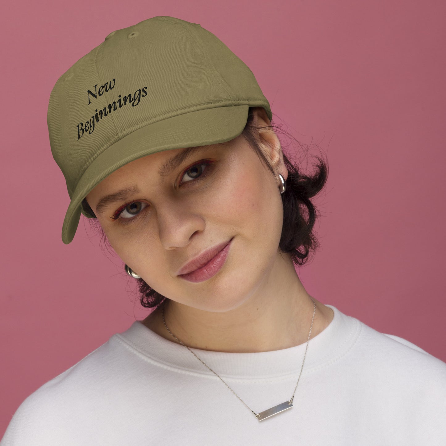 New Beginnings Organic Cotton Dad Hat