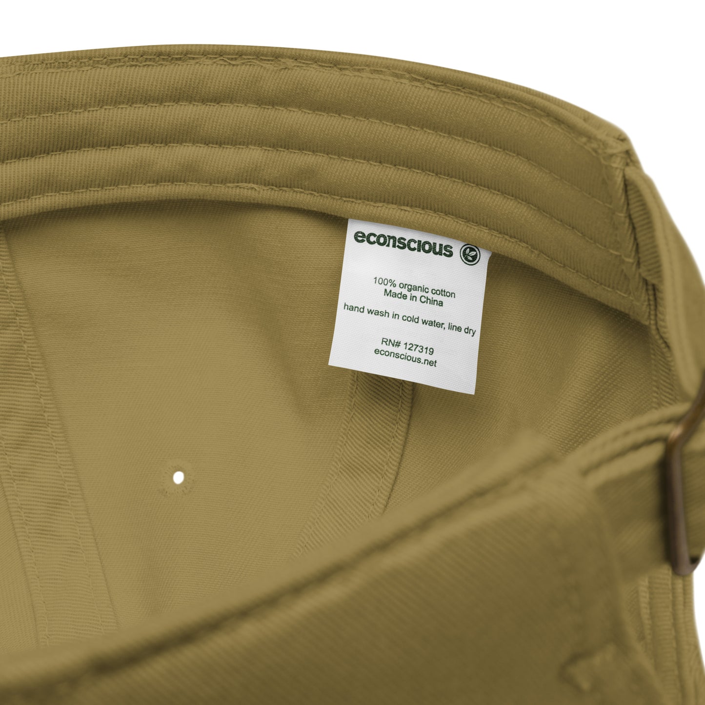 Hey Love Cyrillic Organic Cotton Dad Hat