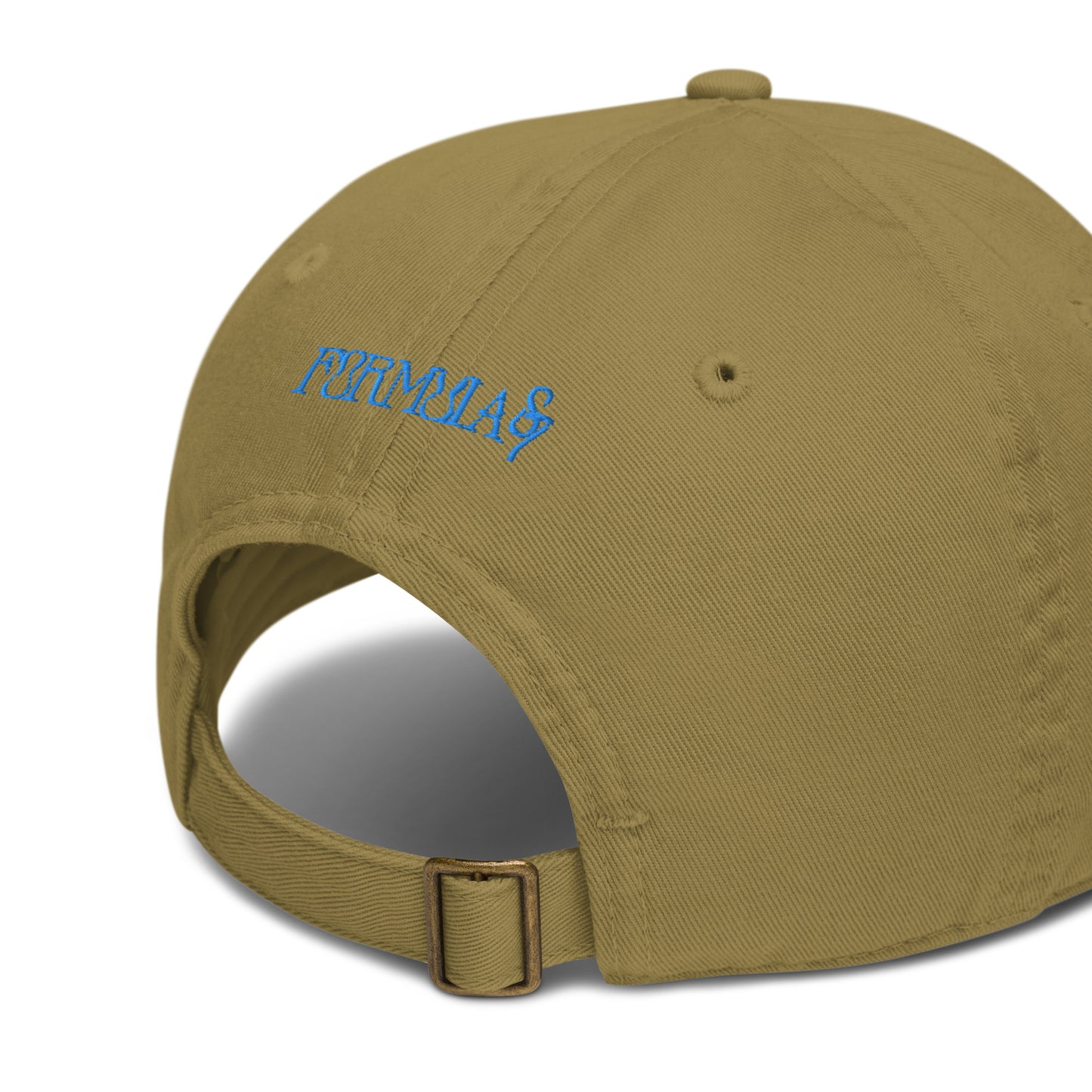 Blue Alien I thought you looked familiar Organic Cotton Dad Hat