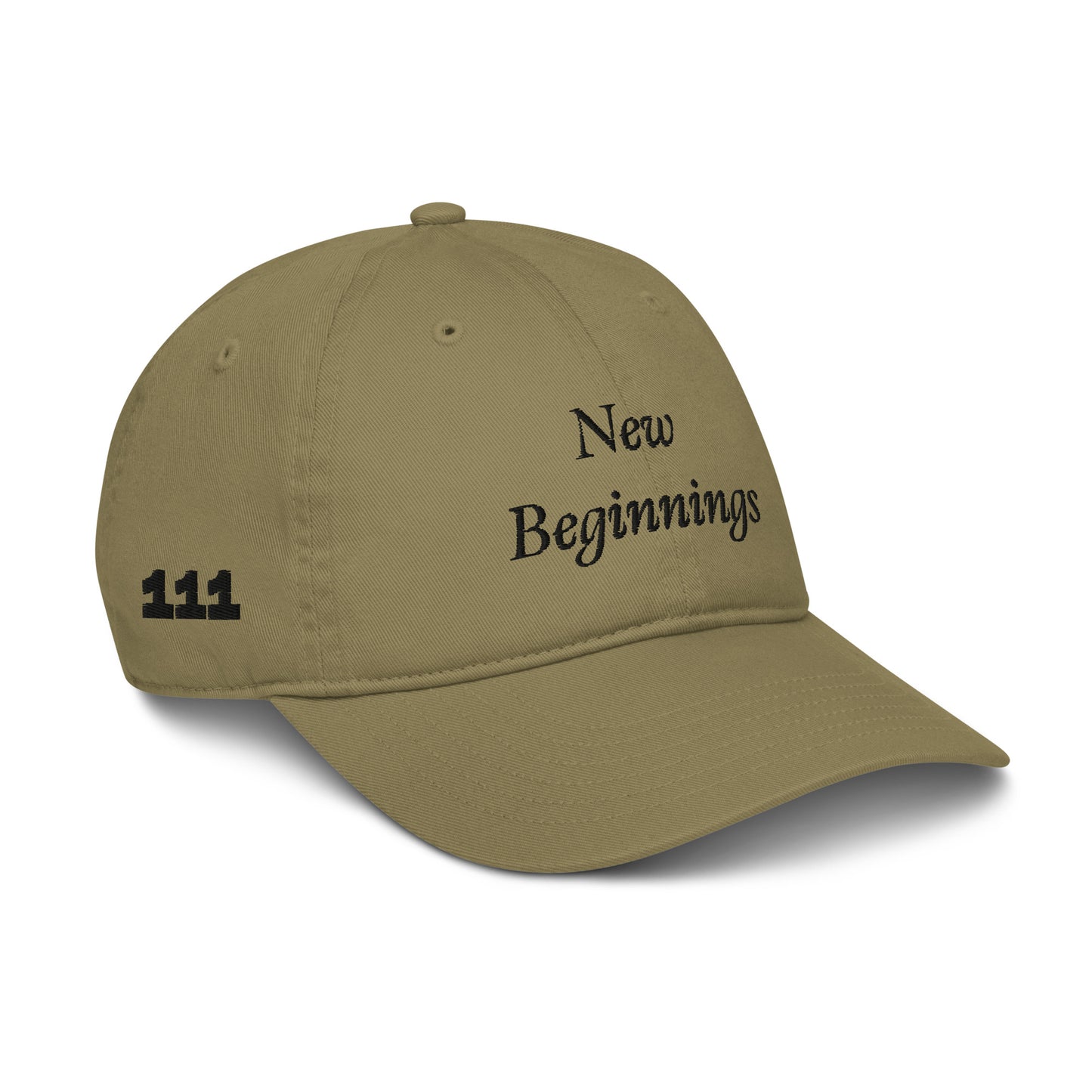 New Beginnings Organic Cotton Dad Hat