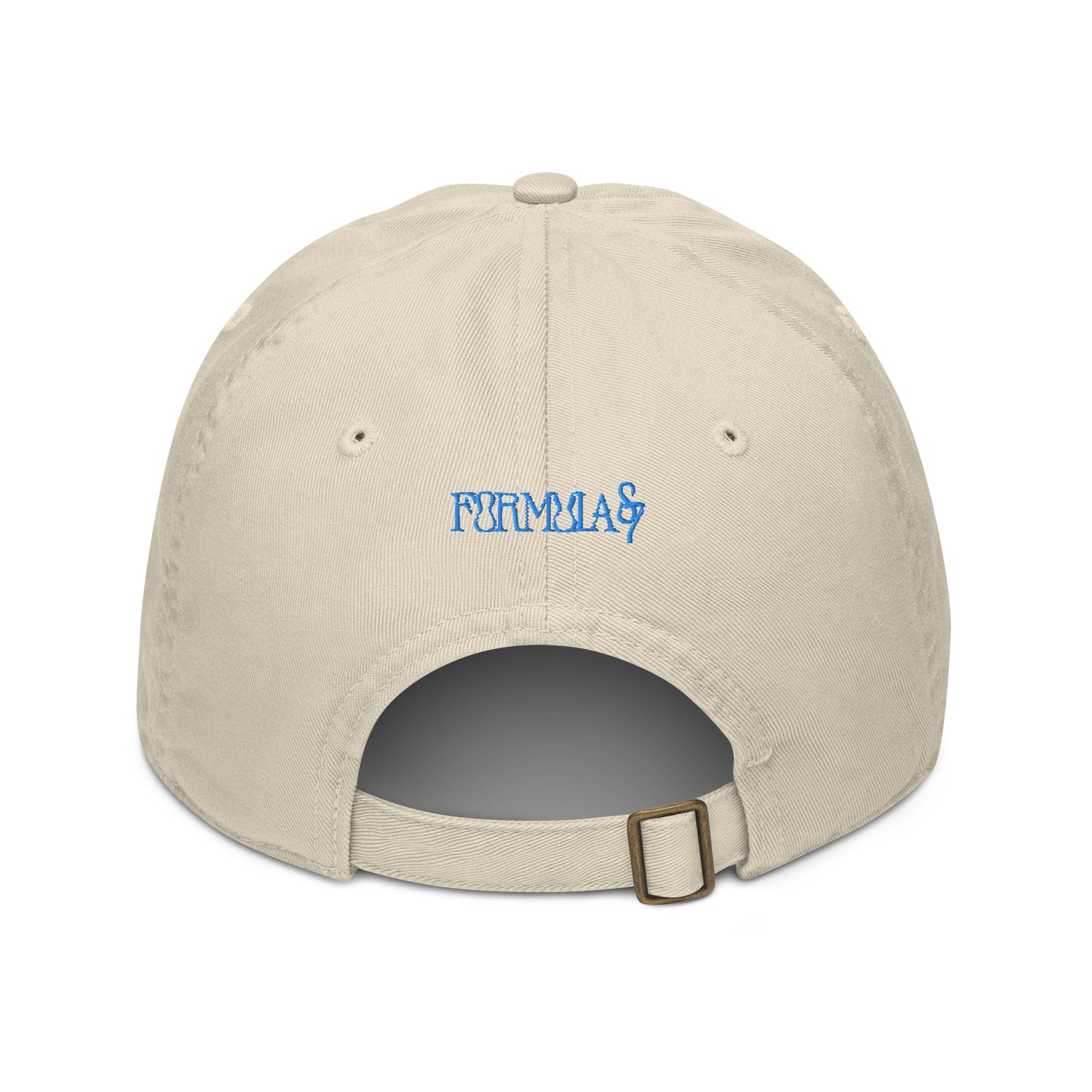 Blue Alien I thought you looked familiar Organic Cotton Dad Hat