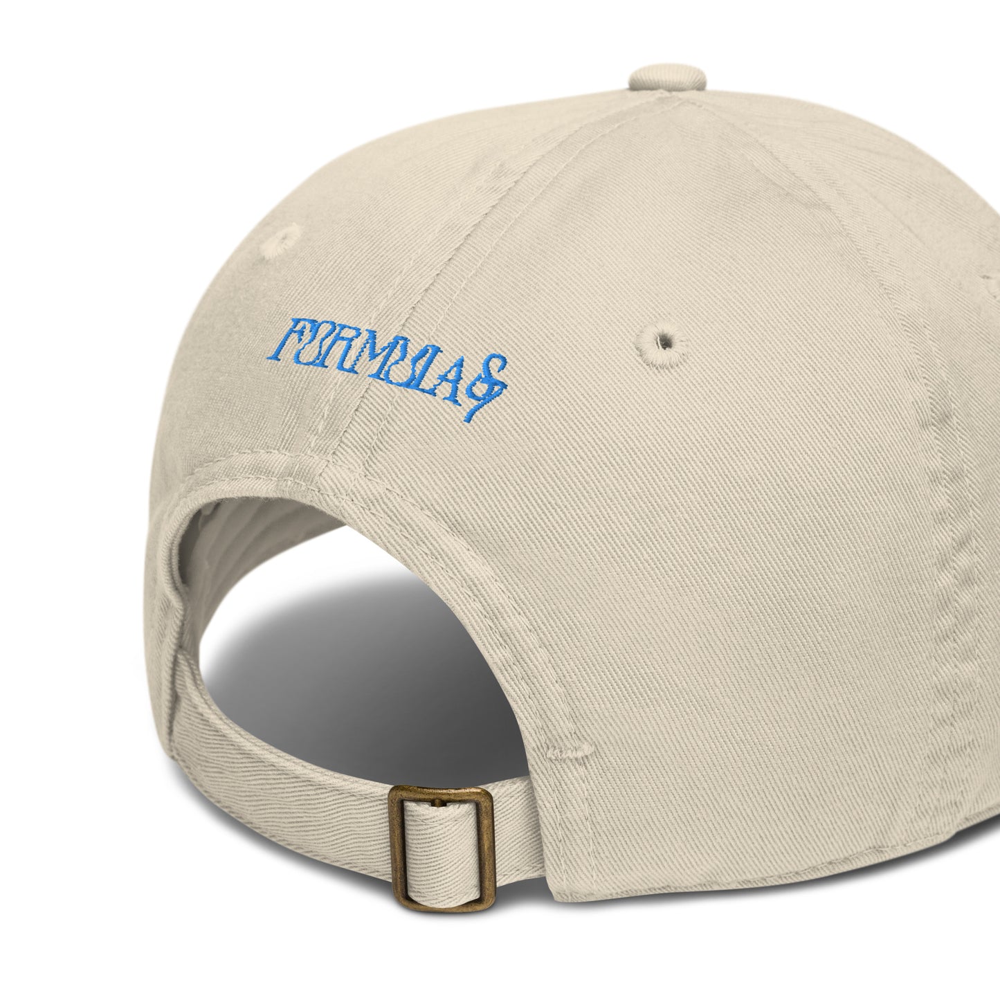 Blue Alien I thought you looked familiar Organic Cotton Dad Hat