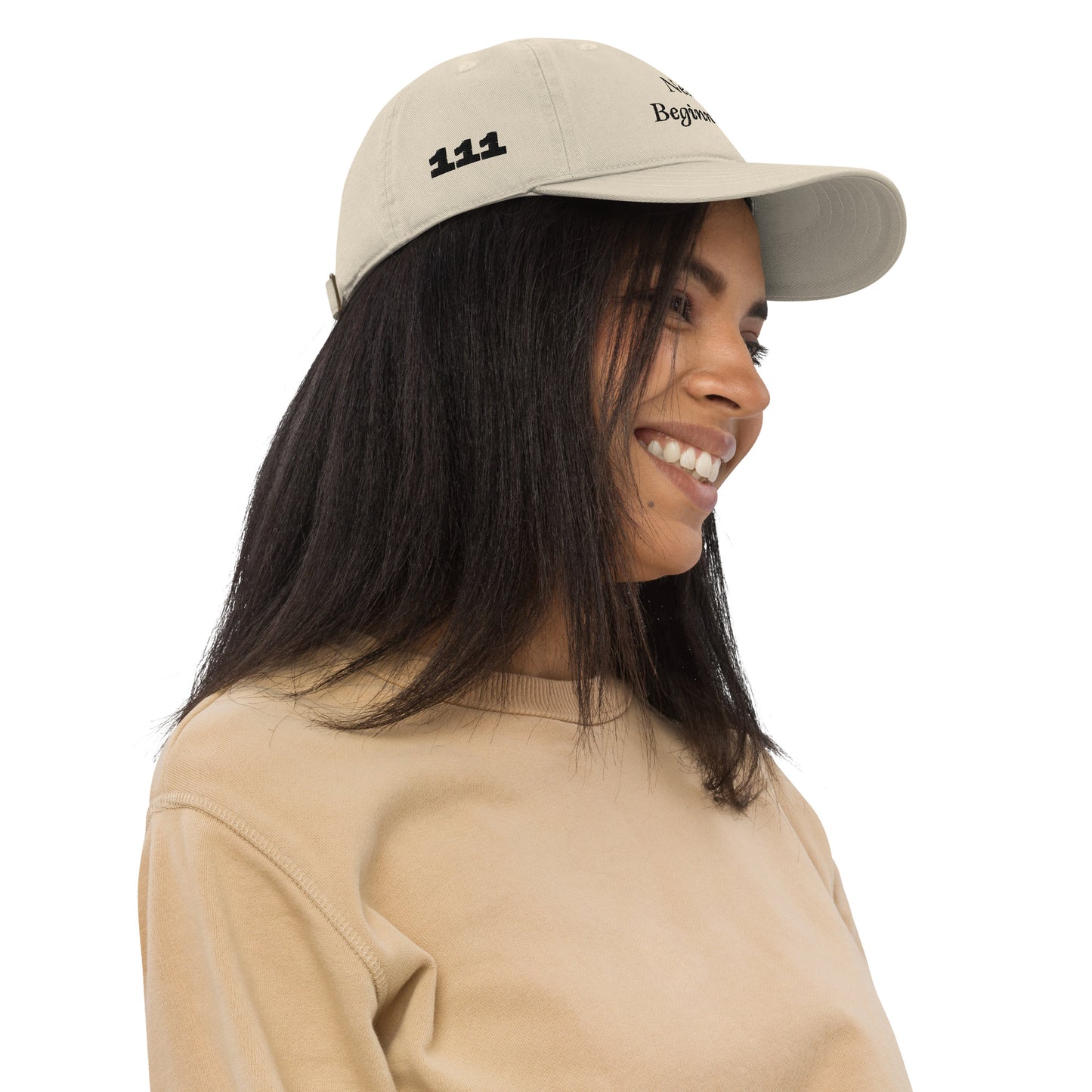 New Beginnings Organic Cotton Dad Hat