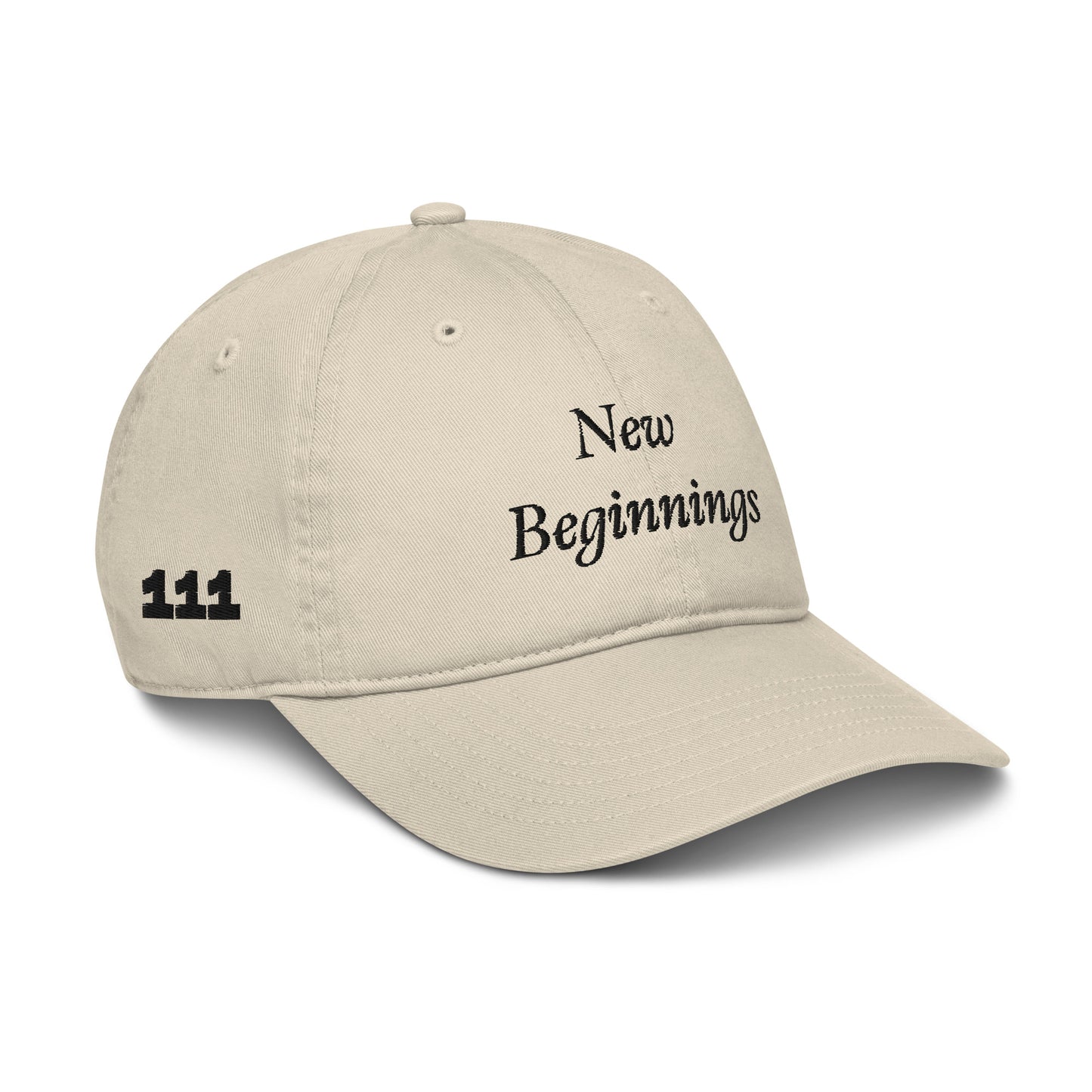 New Beginnings Organic Cotton Dad Hat