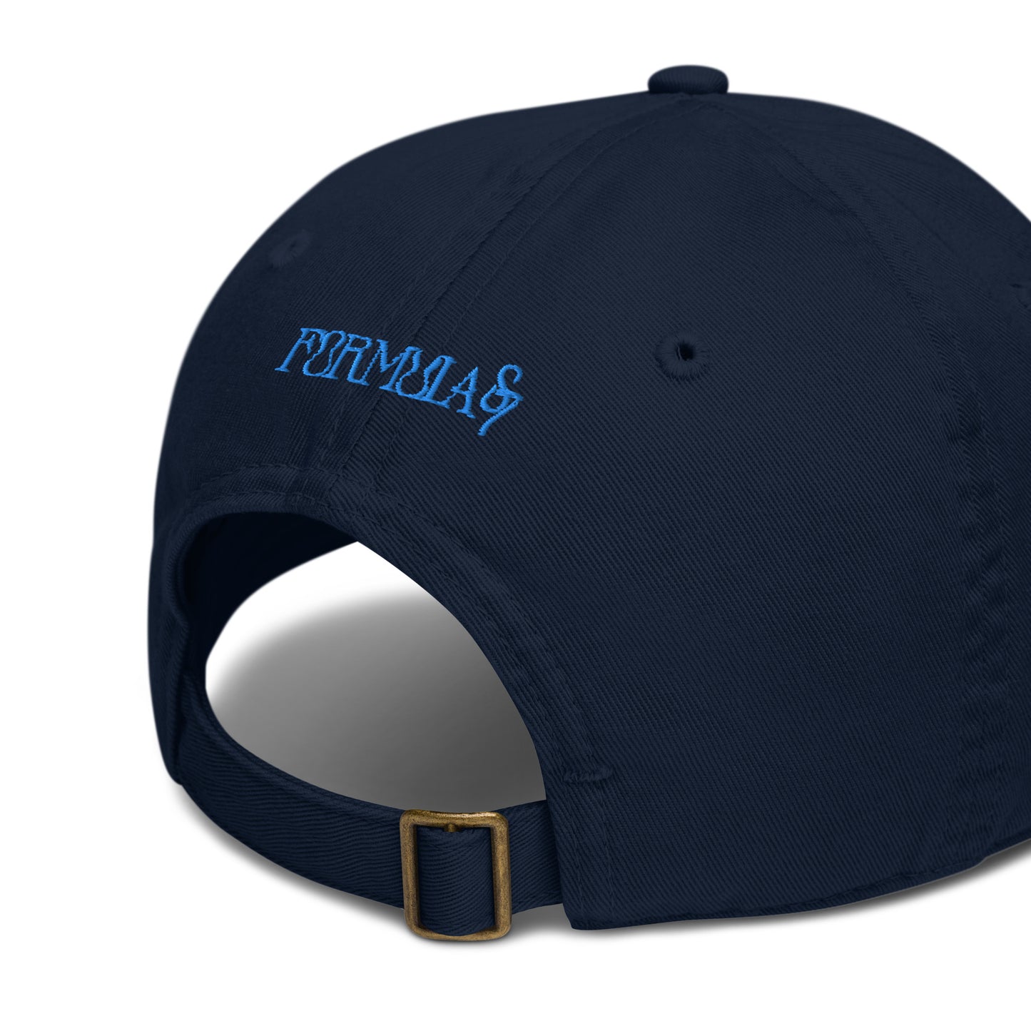 Blue Alien I thought you looked familiar Organic Cotton Dad Hat