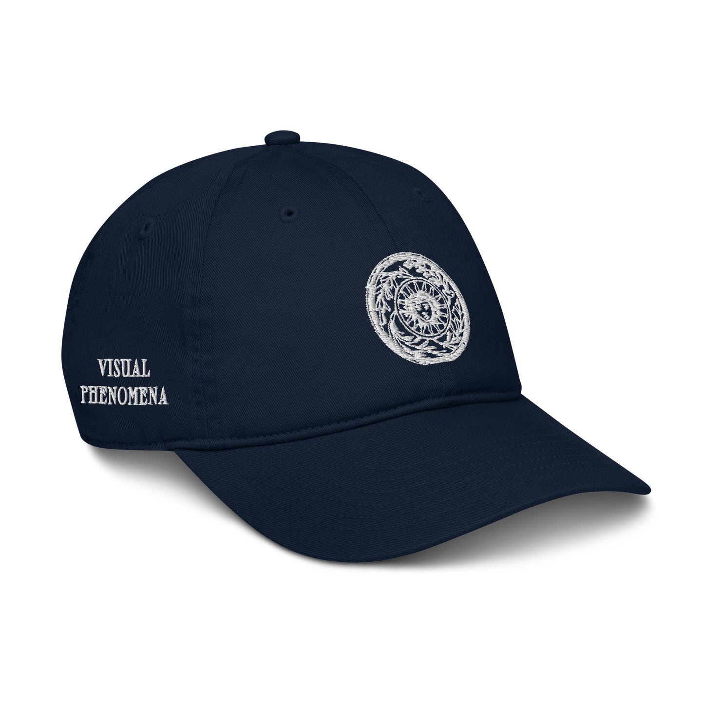 Medusa Sun Medallion Visual Phenomena Organic Cotton dad hat