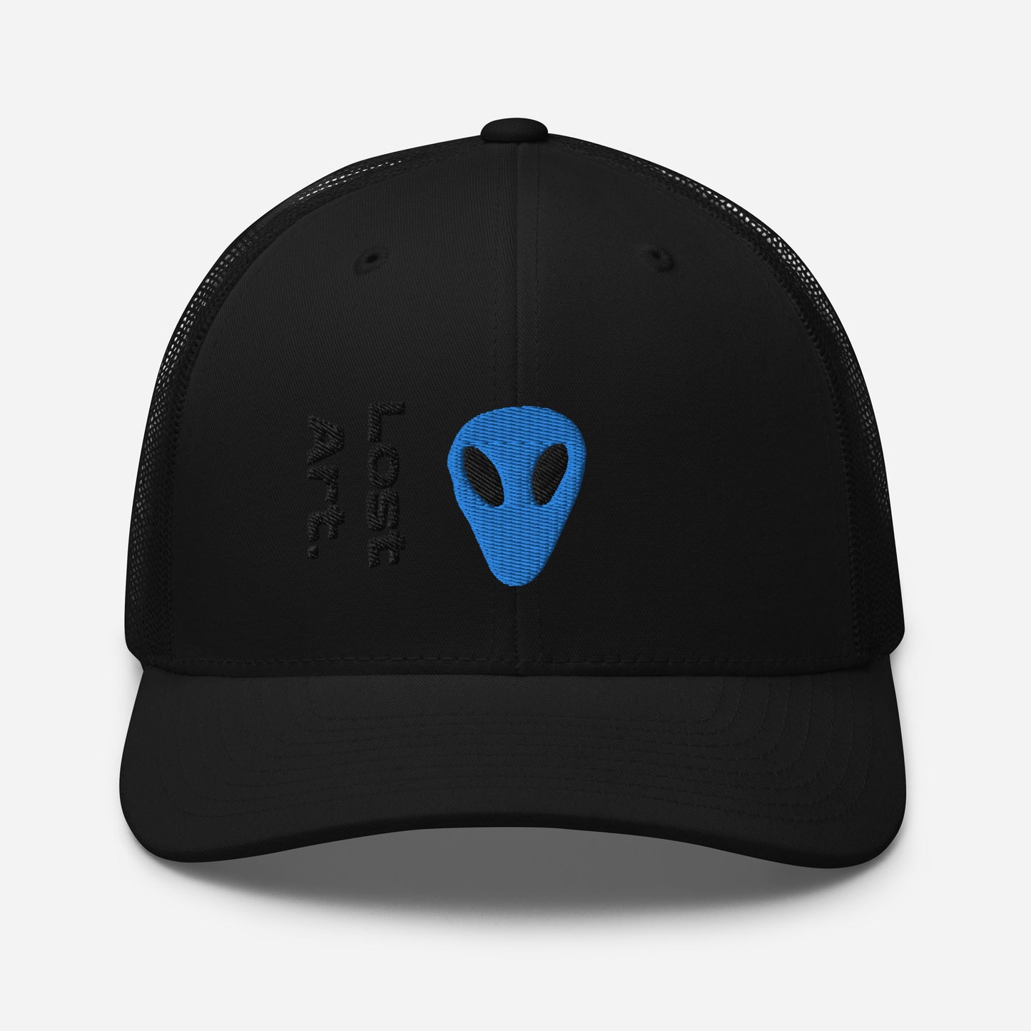 Lost Art Blue Alien Trucker Cap