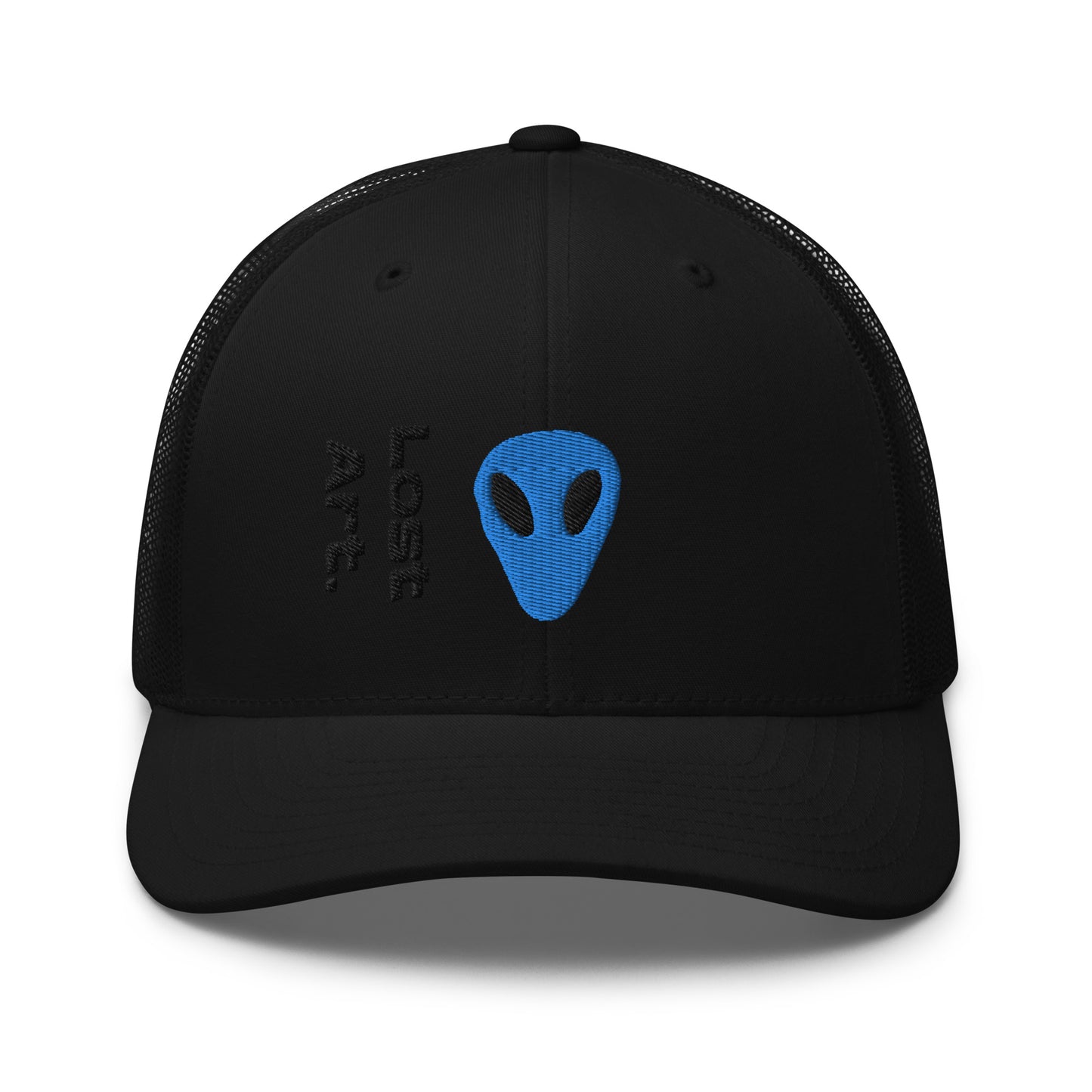 Lost Art Blue Alien Trucker Cap