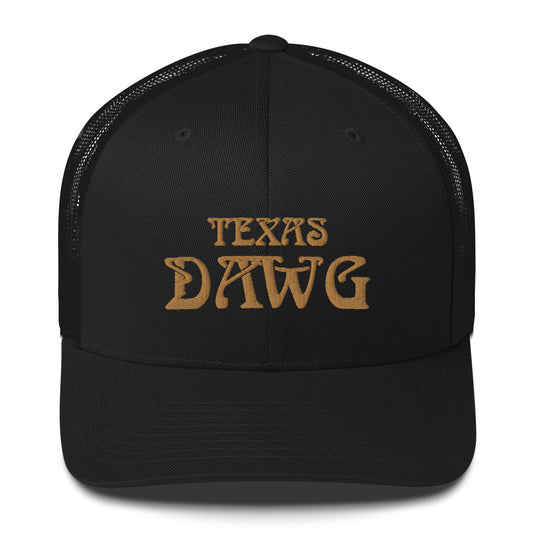 Texas Dawg Funny Trucker Cap