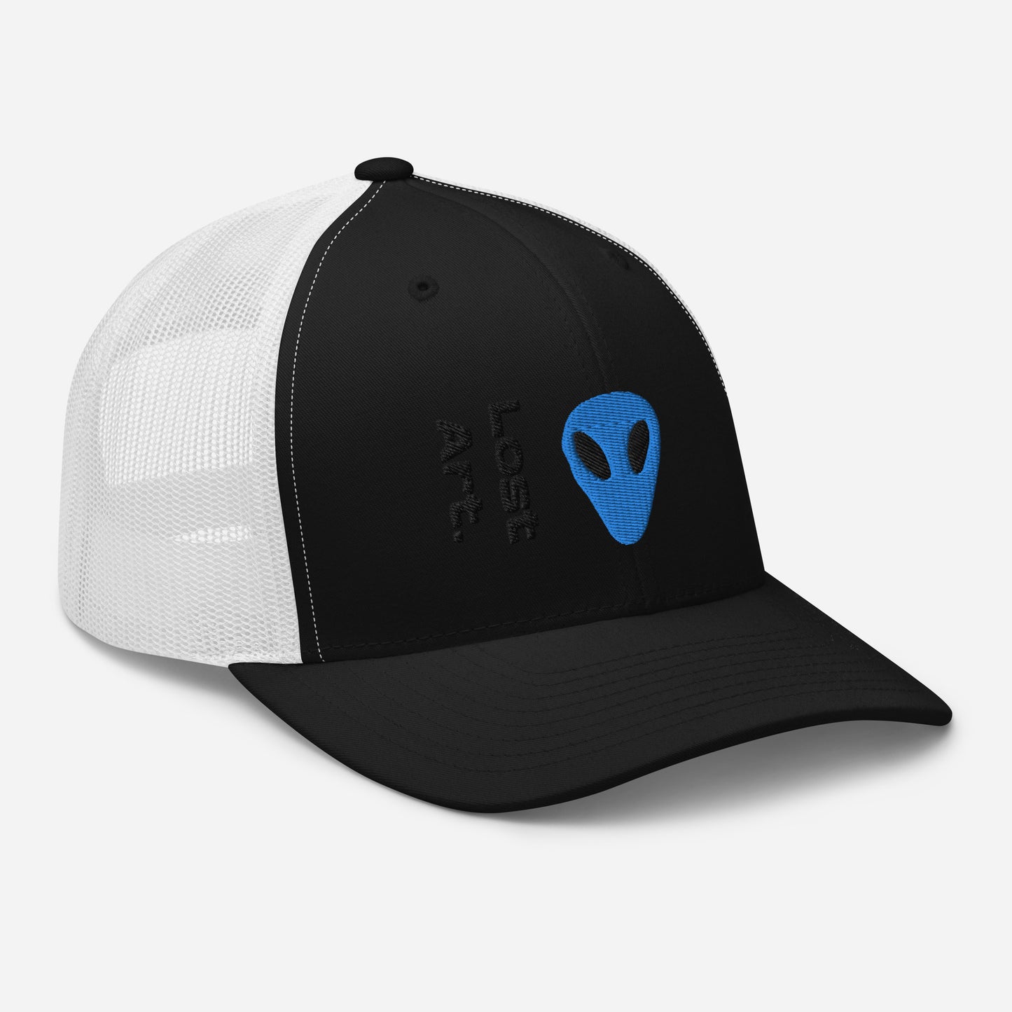 Lost Art Blue Alien Trucker Cap