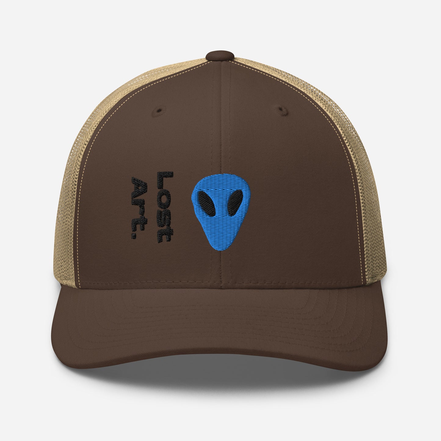 Lost Art Blue Alien Trucker Cap