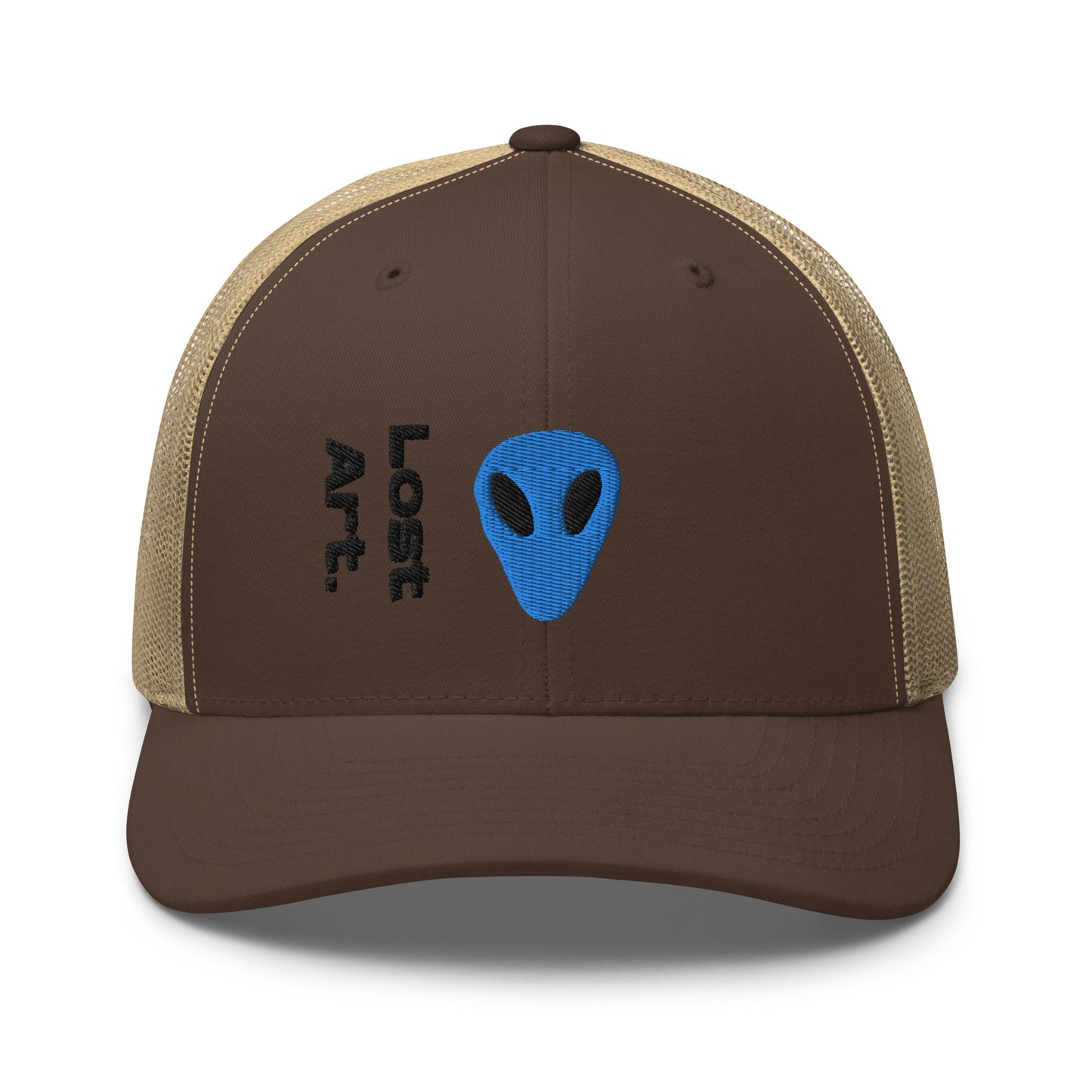 Lost Art Blue Alien Trucker Cap