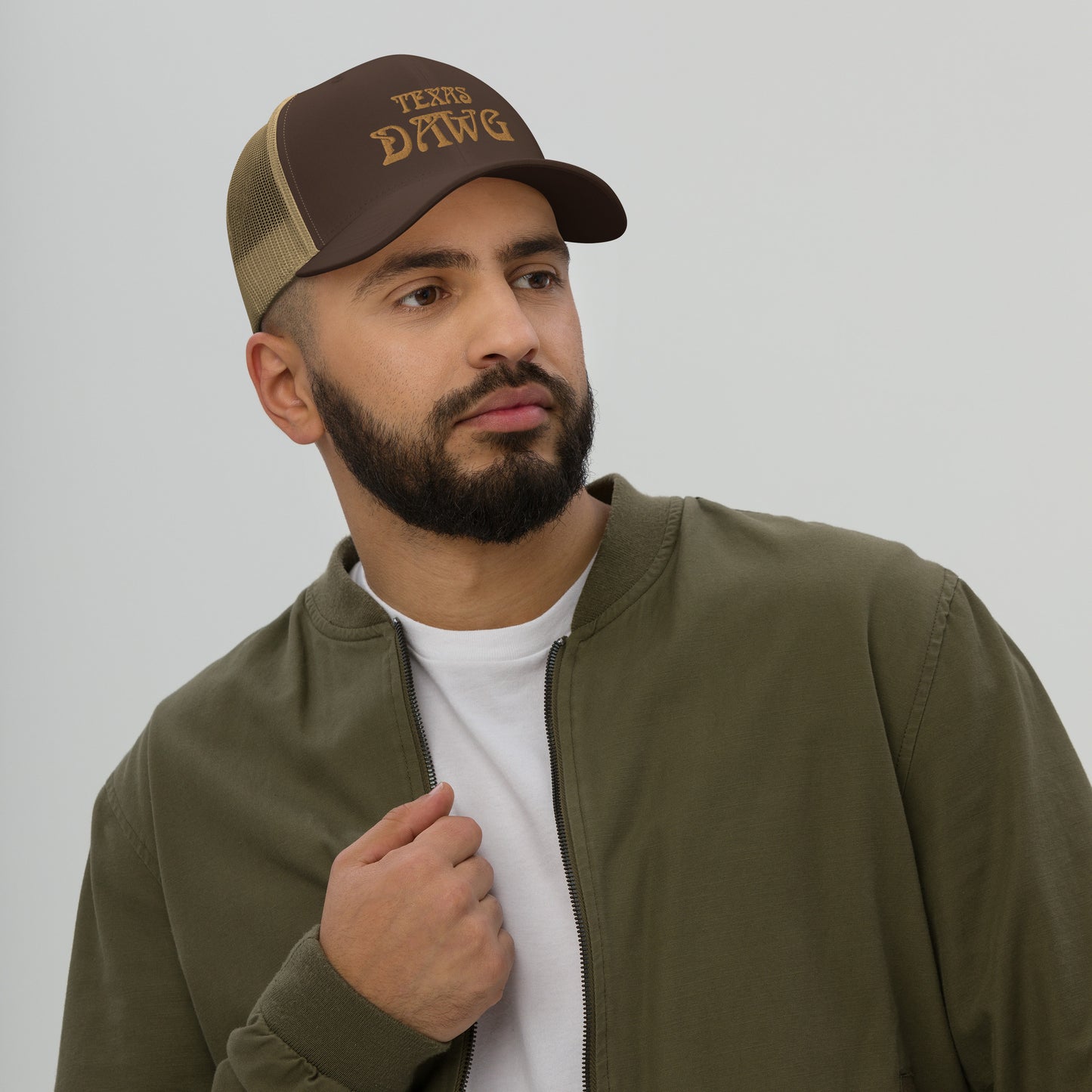 Texas Dawg Funny Trucker Cap