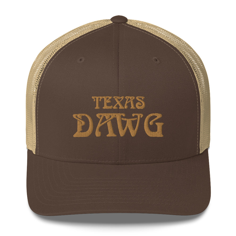 Texas Dawg Funny Trucker Cap
