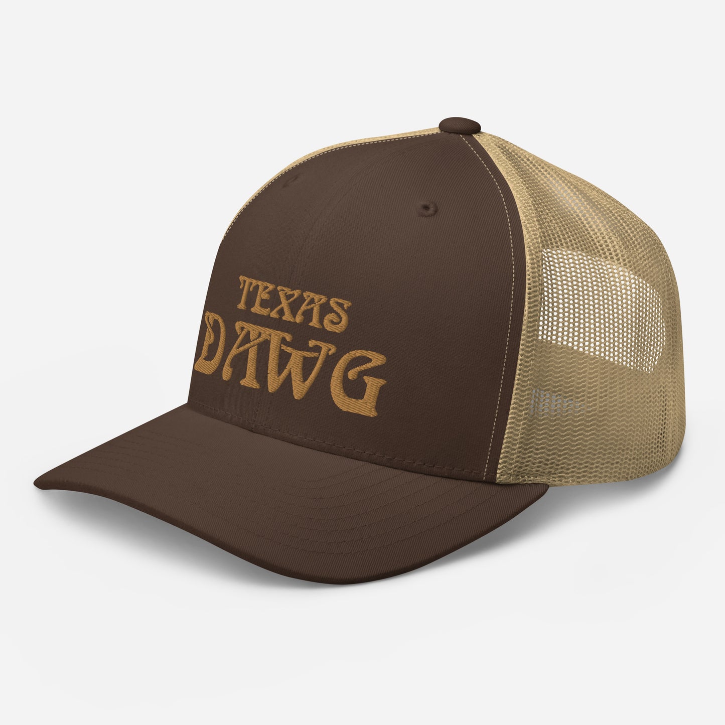 Texas Dawg Funny Trucker Cap