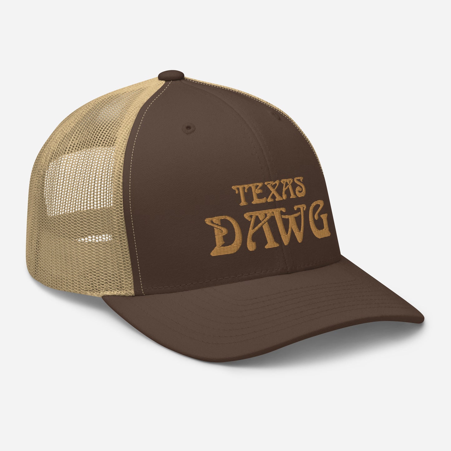 Texas Dawg Funny Trucker Cap