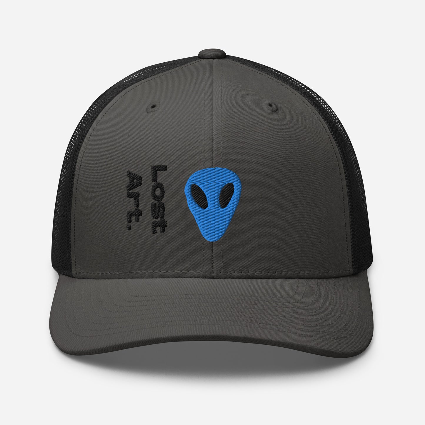 Lost Art Blue Alien Trucker Cap