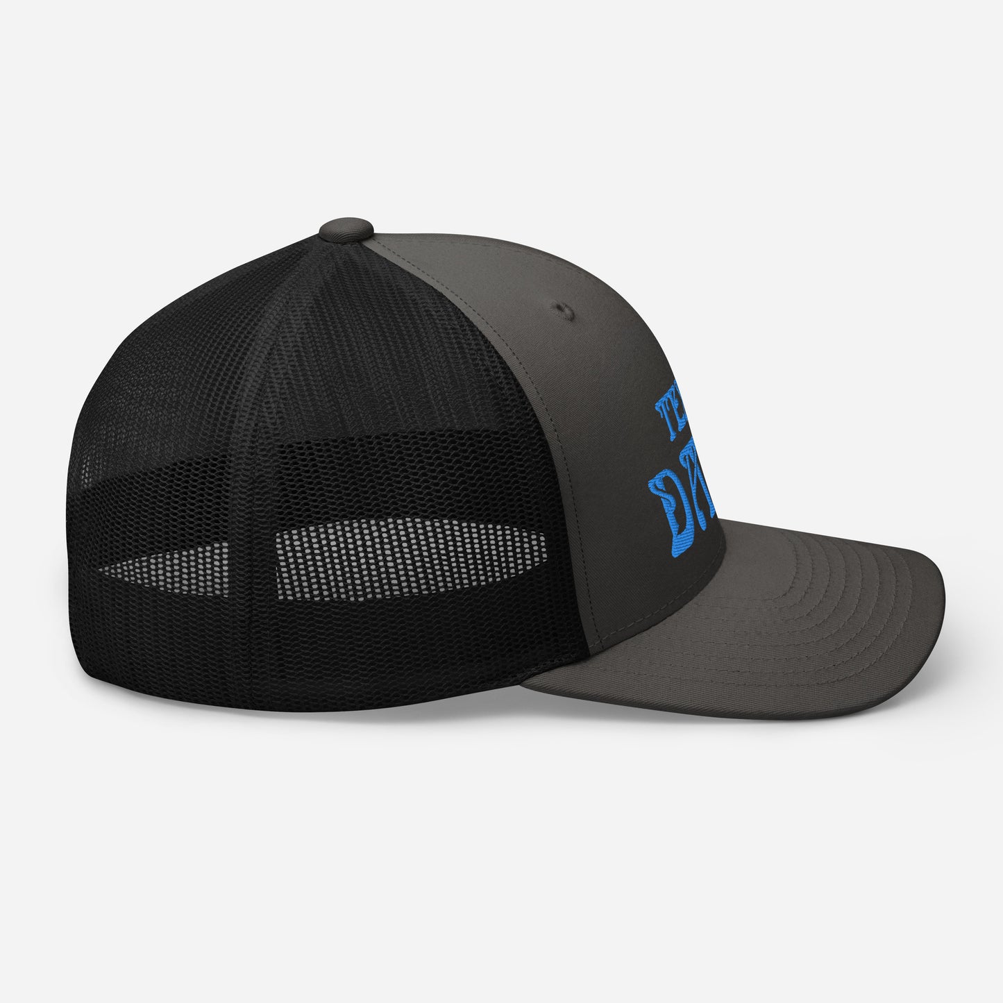 Blue Texas Dawg Funny Trucker Cap