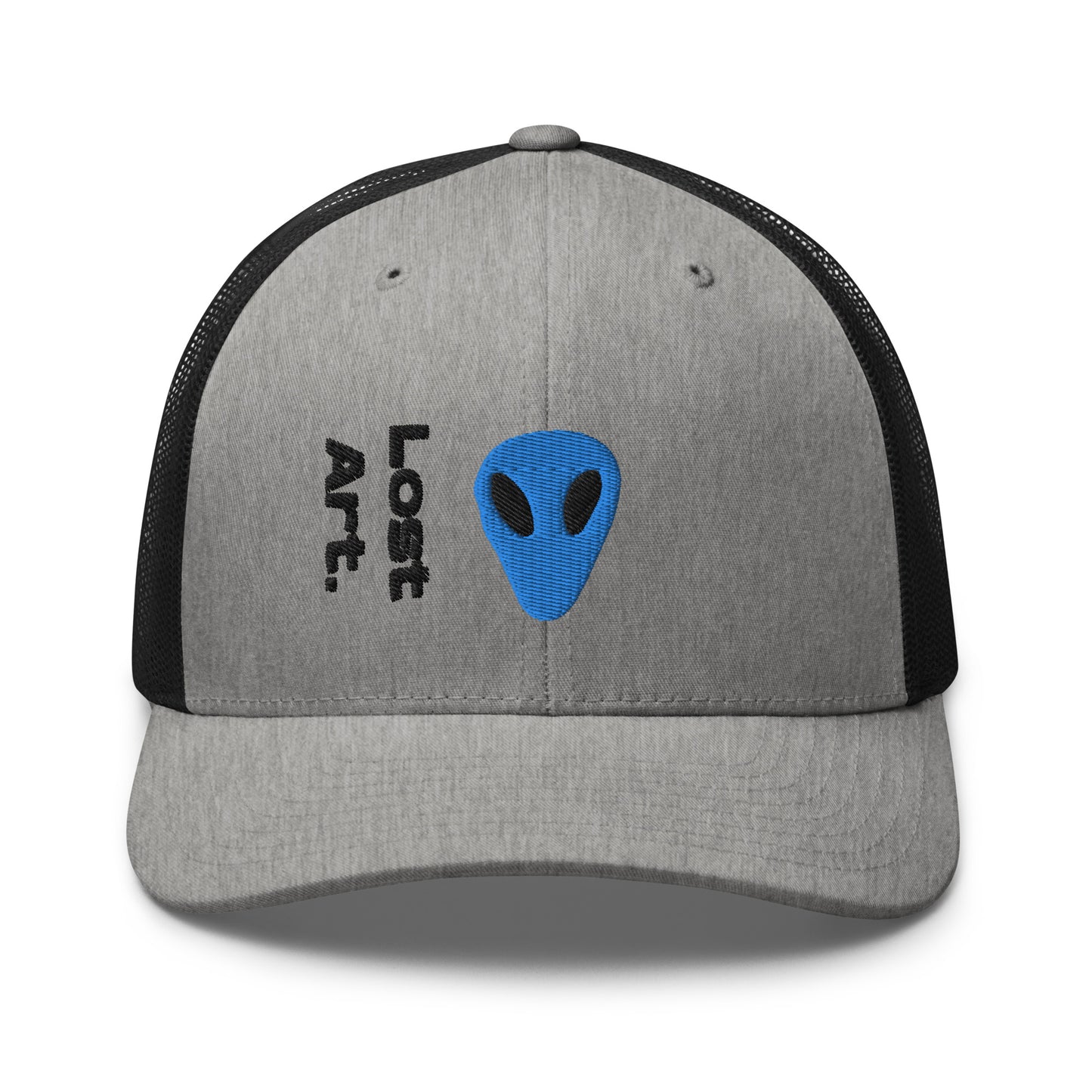 Lost Art Blue Alien Trucker Cap