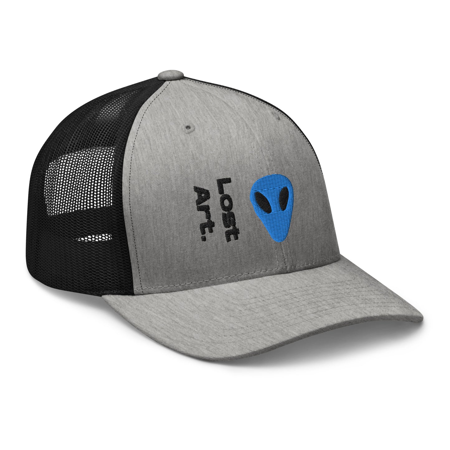Lost Art Blue Alien Trucker Cap