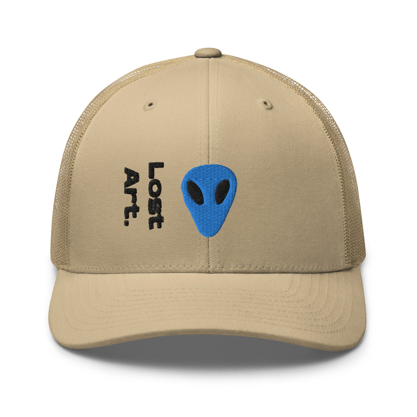 Lost Art Blue Alien Trucker Cap