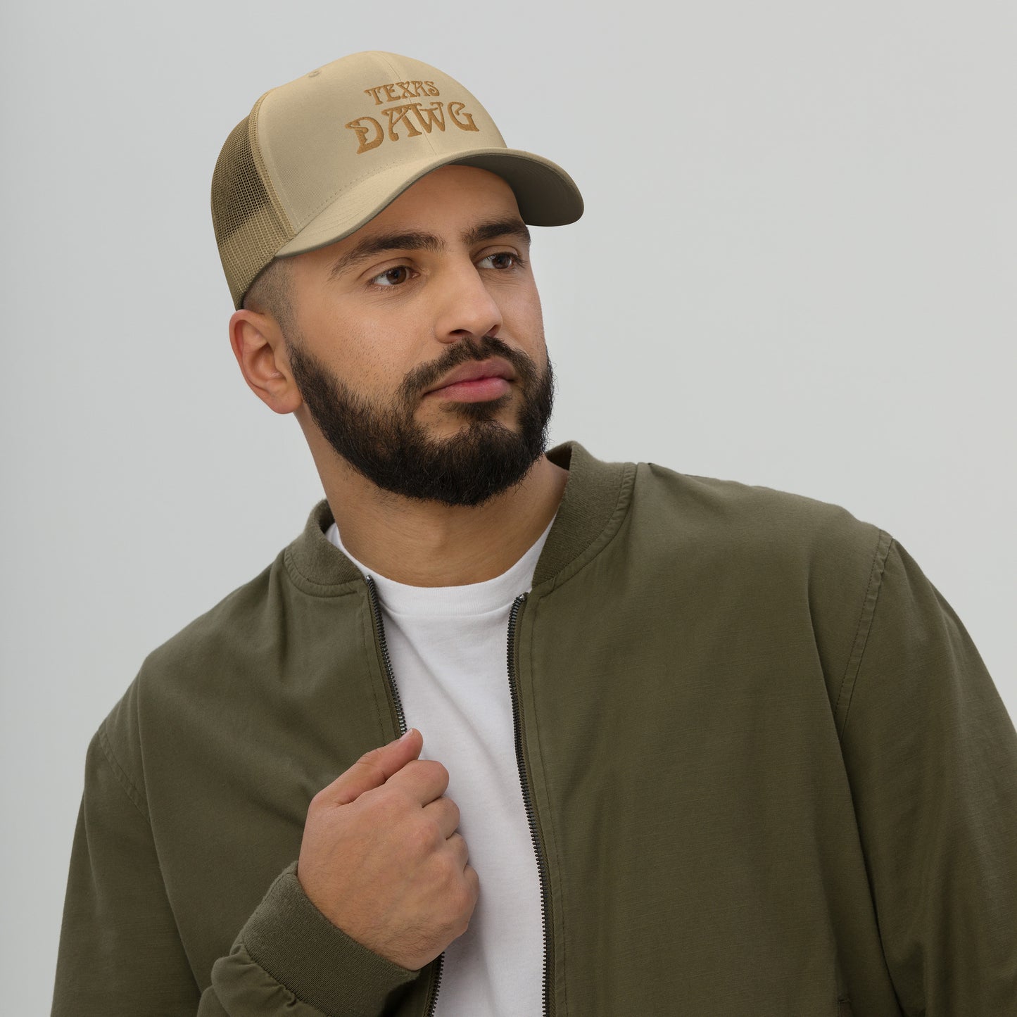 Texas Dawg Funny Trucker Cap