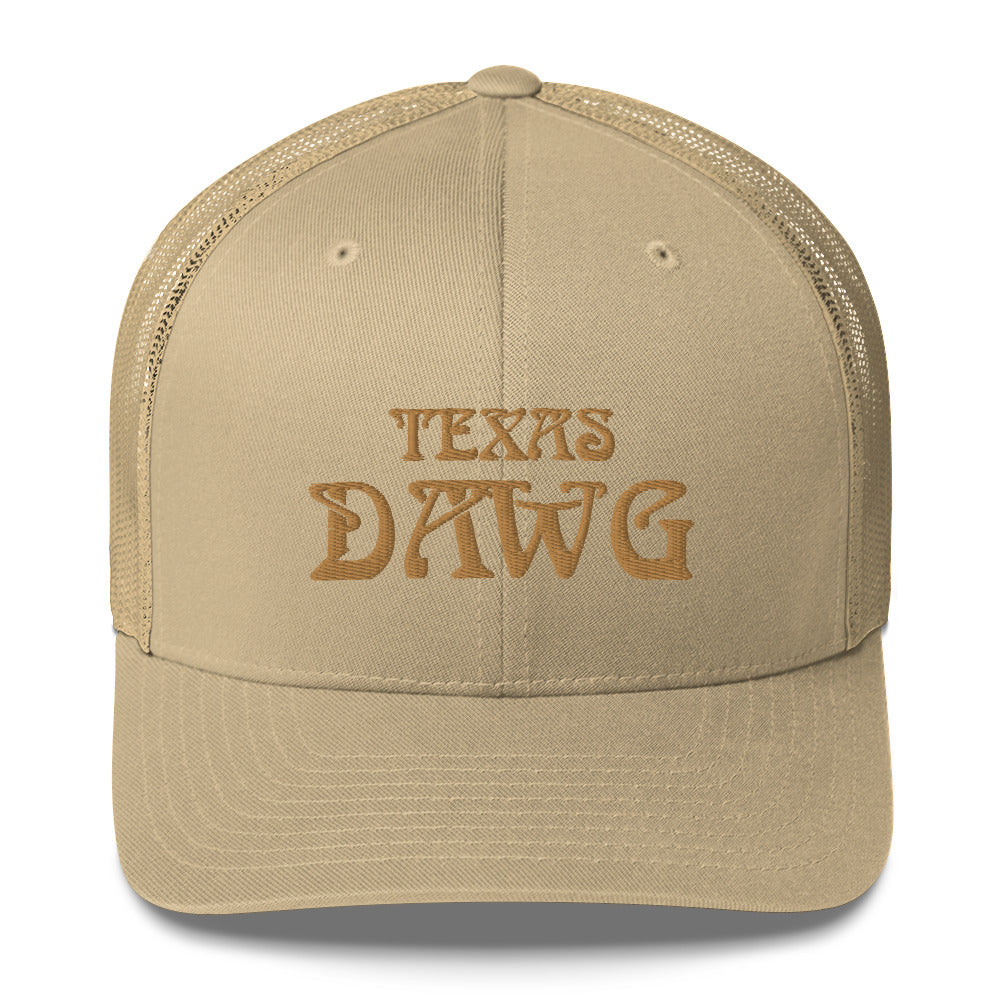 Texas Dawg Funny Trucker Cap